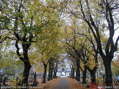 Recent Photograph of The Cemetery (in Autumn) (Longton)