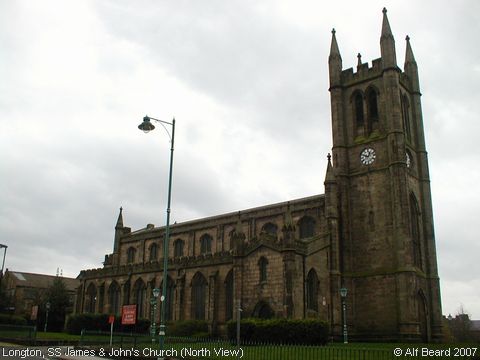 Recent Photograph of St James & St John's Church (North View) (Longton)