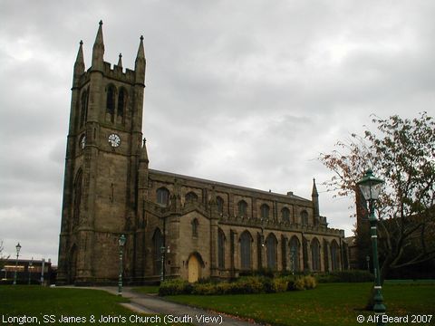 Recent Photograph of St James & St John's Church (South View) (Longton)