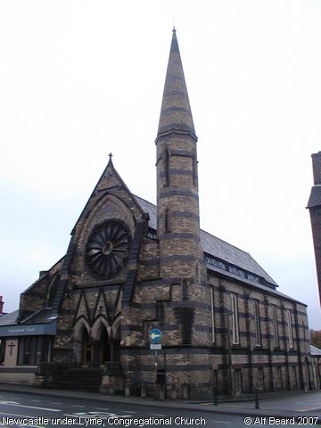 Recent Photograph of Congregational Church (Newcastle under Lyme)