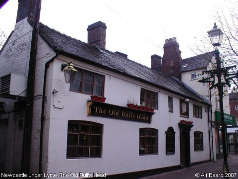 Recent Photograph of The Old Bull's Head (Newcastle under Lyme)