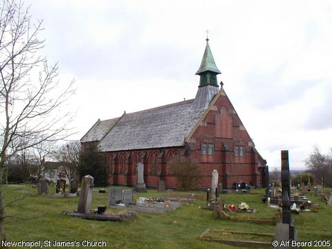 Recent Photograph of St James's Church (Newchapel)