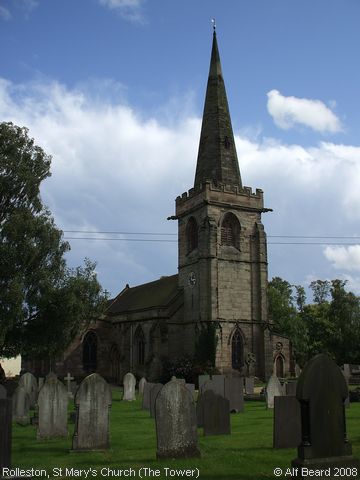 Recent Photograph of St Mary's Church (The Tower) (Rolleston)