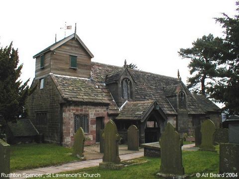 Recent Photograph of St Lawrence's Church (Rushton Spencer)