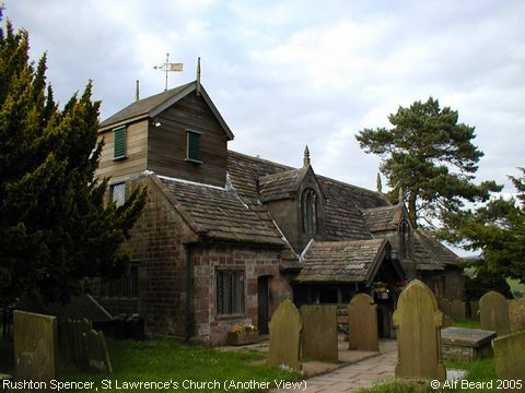 Recent Photograph of St Lawrence's Church (Another View) (Rushton Spencer)