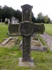 Wooden Cross in Extended Churchyard