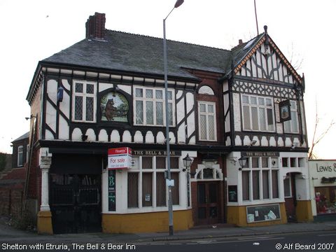 Recent Photograph of The Bell & Bear Inn (Shelton with Etruria)