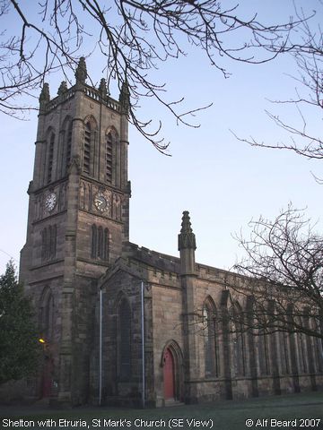 Recent Photograph of St Mark's Church (SE View) (Shelton with Etruria)