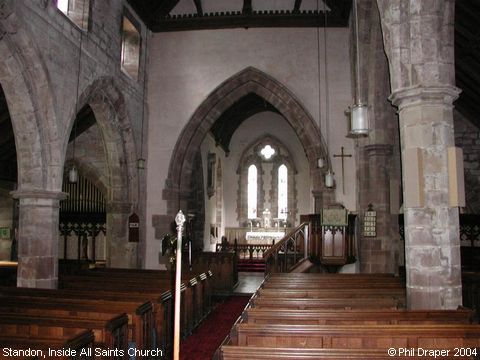 Recent Photograph of Inside All Saints Church (Standon)