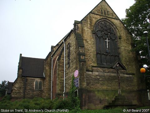 Recent Photograph of St Andrew's Church (Porthill) (Stoke on Trent)