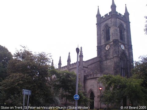Recent Photograph of St Peter ad Vincula's Church (Stoke Minster) (Stoke on Trent)