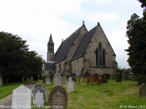 Recent Photograph of St Michael & All Angels Church (Stramshall)