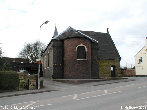 Recent Photograph of St Martin's Church (Talke)