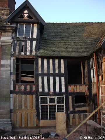 Recent Photograph of Tudor Building (AD1613) (Tean)