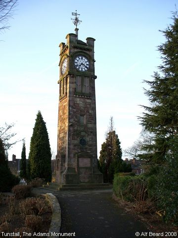 Recent Photograph of The Adams Monument (Tunstall)