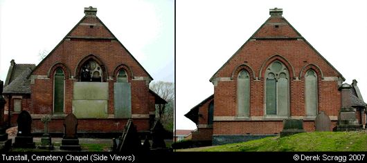 Recent Photograph of Cemetery Chapel (Side Views) (Tunstall)