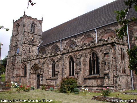 Recent Photograph of The Priory Church of St Mary (Tutbury)