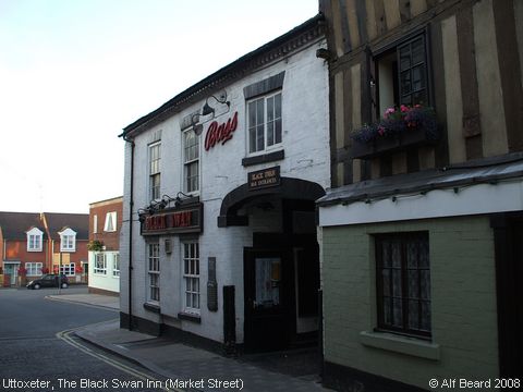 Recent Photograph of The Black Swan Inn (Market Street) (Uttoxeter)