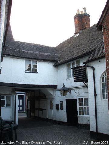 Recent Photograph of The Black Swan Inn (The Rear) (Uttoxeter)