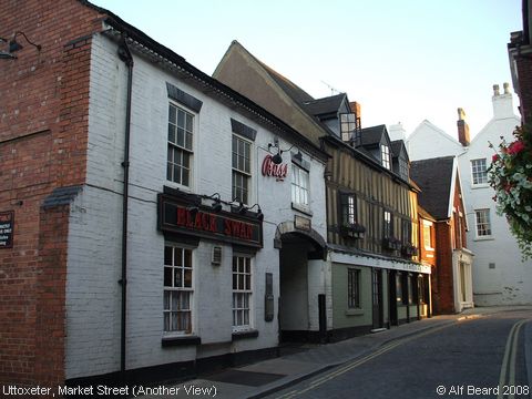 Recent Photograph of Market Street (Another View) (Uttoxeter)