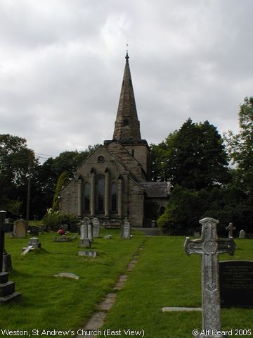 Recent Photograph of St Andrew's Church (East View) (Weston)