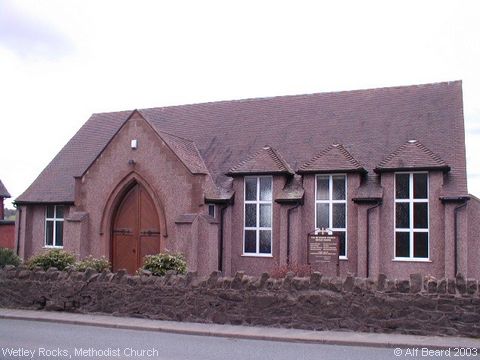 Recent Photograph of Methodist Church (Wetley Rocks)
