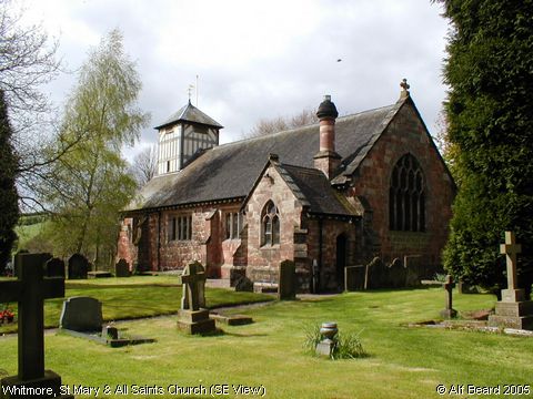 Recent Photograph of St Mary & All Saints Church (SE View) (Whitmore)