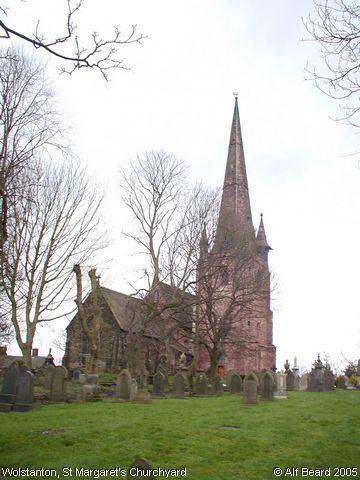 Recent Photograph of St Margaret's Churchyard (Wolstanton)
