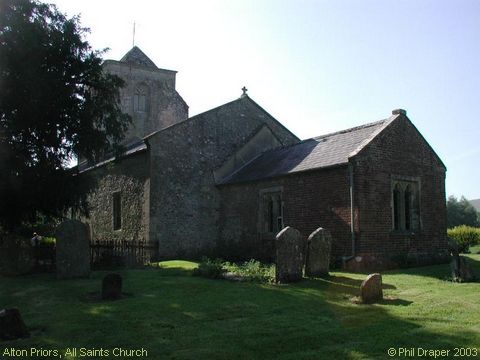 Recent Photograph of All Saints Church (Alton Priors)