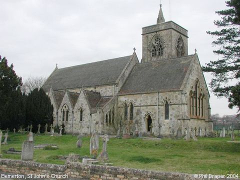 Recent Photograph of St John's Church (Bemerton)