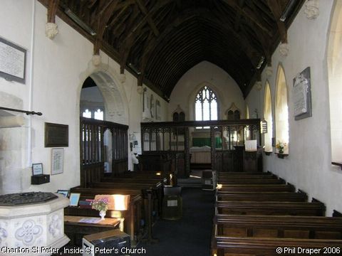 Recent Photograph of Inside St Peter's Church (Charlton St Peter)