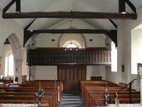 Recent Photograph of Inside St James's Church (Cherhill)