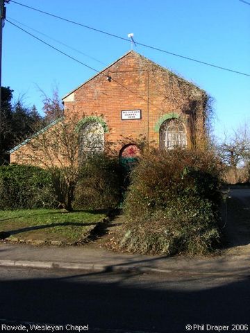 Recent Photograph of Wesleyan Chapel (Rowde)