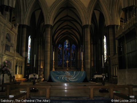 Recent Photograph of The Cathedral (The Altar) (Salisbury)