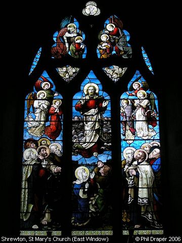 Recent Photograph of St Mary's Church (East Window) (Shrewton)