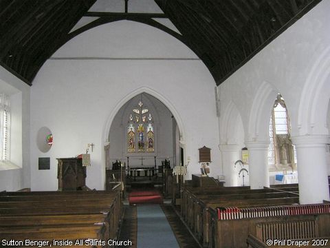 Recent Photograph of Inside All Saints Church (Sutton Benger)