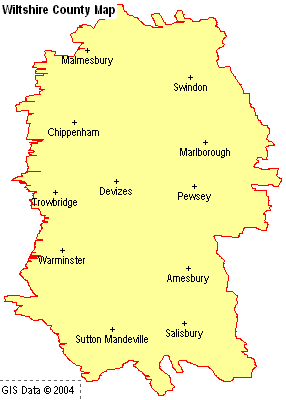 Wiltshire County Map