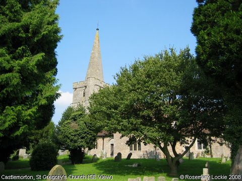 Recent Photograph of St Gregory's Church (SE View) (Castlemorton)