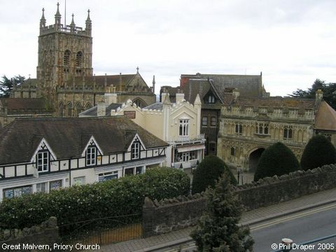 Recent Photograph of Priory Church (Great Malvern)