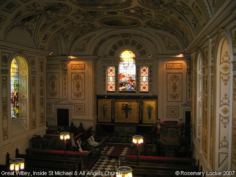 Recent Photograph of Inside St Michael & All Angels Church (Great Witley)