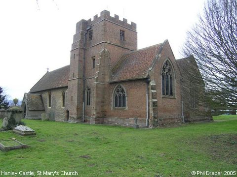 Recent Photograph of St Mary's Church (Hanley Castle)