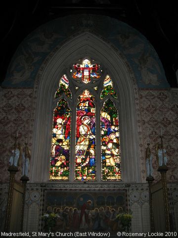 Recent Photograph of St Mary's Church (East Window) (Madresfield)