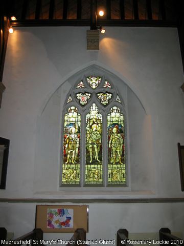 Recent Photograph of St Mary's Church (Stained Glass) (Madresfield)