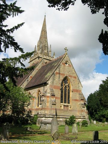 Recent Photograph of St Mary's Church (SE View) (Madresfield)