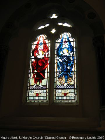Recent Photograph of St Mary's Church (Stained Glass/2) (Madresfield)