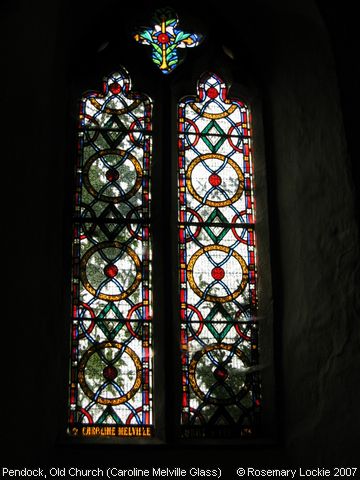 Recent Photograph of Old Church (Caroline Melville Glass) (Pendock)
