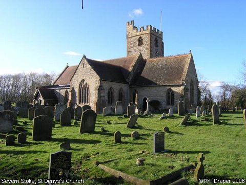 Recent Photograph of St Denys's Church (Severn Stoke)