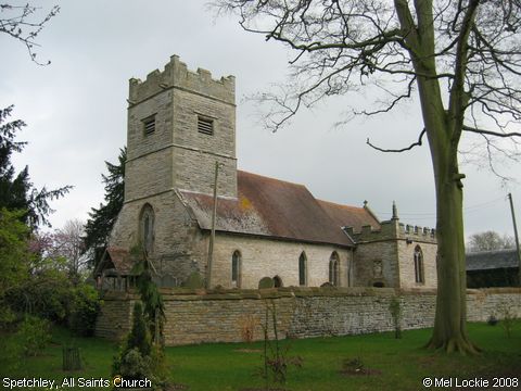 Recent Photograph of All Saints Church (Spetchley)