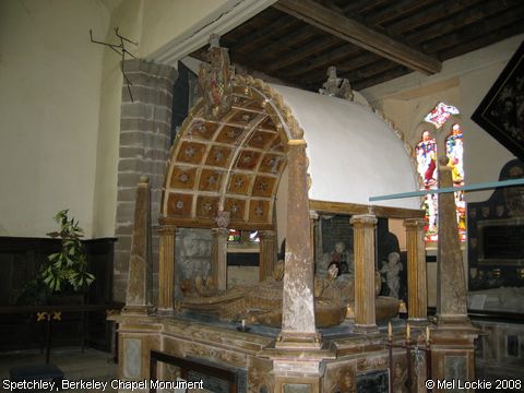 Recent Photograph of Berkeley Chapel Monument (Spetchley)