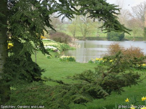 Recent Photograph of Gardens and Lake (Spetchley)